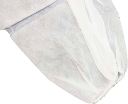 Chemsplash Polypropylene Lab/Visitors Coat White with Velcro Closure Large | Buy Online | Chemsplash | Fisher Scientific